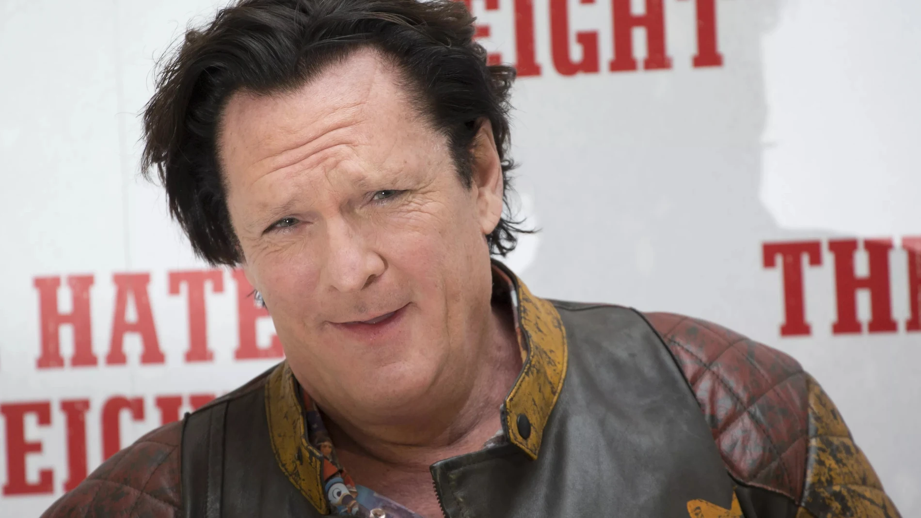 El actor Michael Madsen posa durante un photocall para la última película de Tarantino, “The Hateful Eight” en Roma el 28 de enero de 2016.