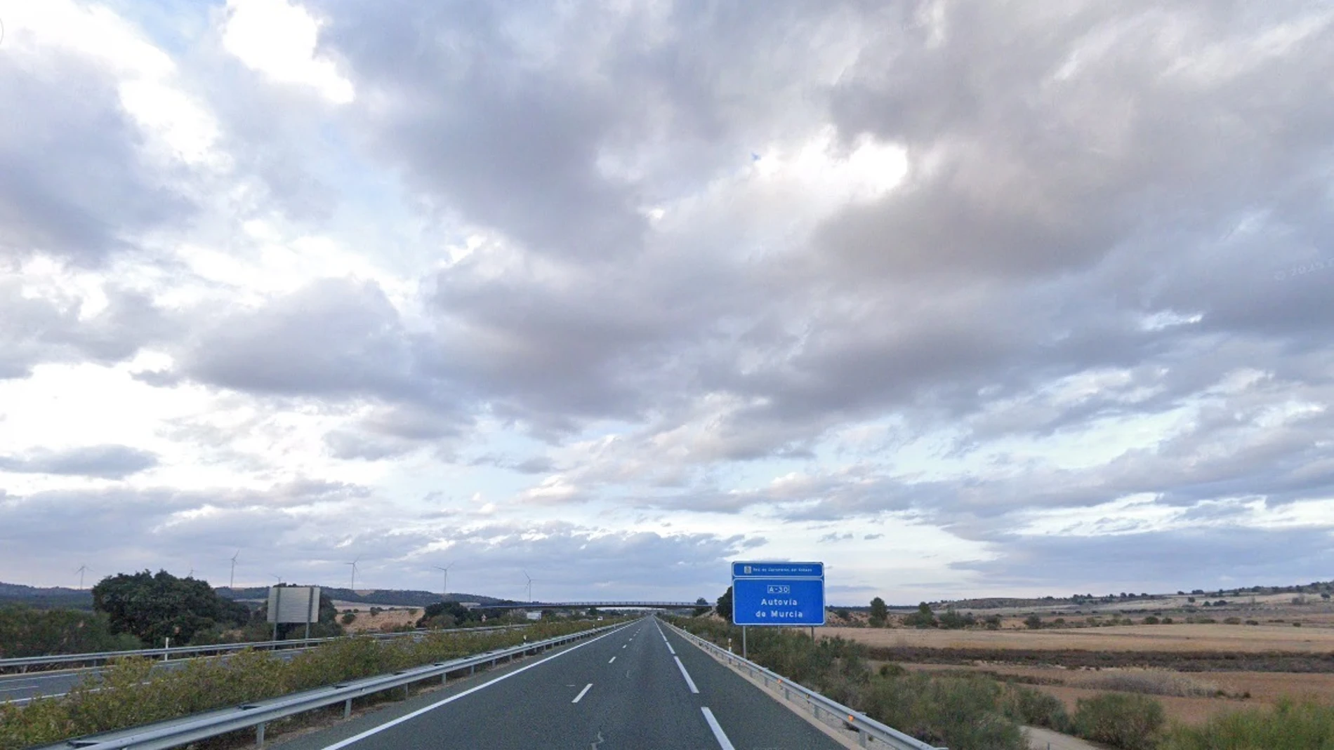 Autovía A-30. REMITIDA / HANDOUT por GOOGLE MAPS Fotografía remitida a medios de comunicación exclusivamente para ilustrar la noticia a la que hace referencia la imagen, y citando la procedencia de la imagen en la firma 03/07/2025