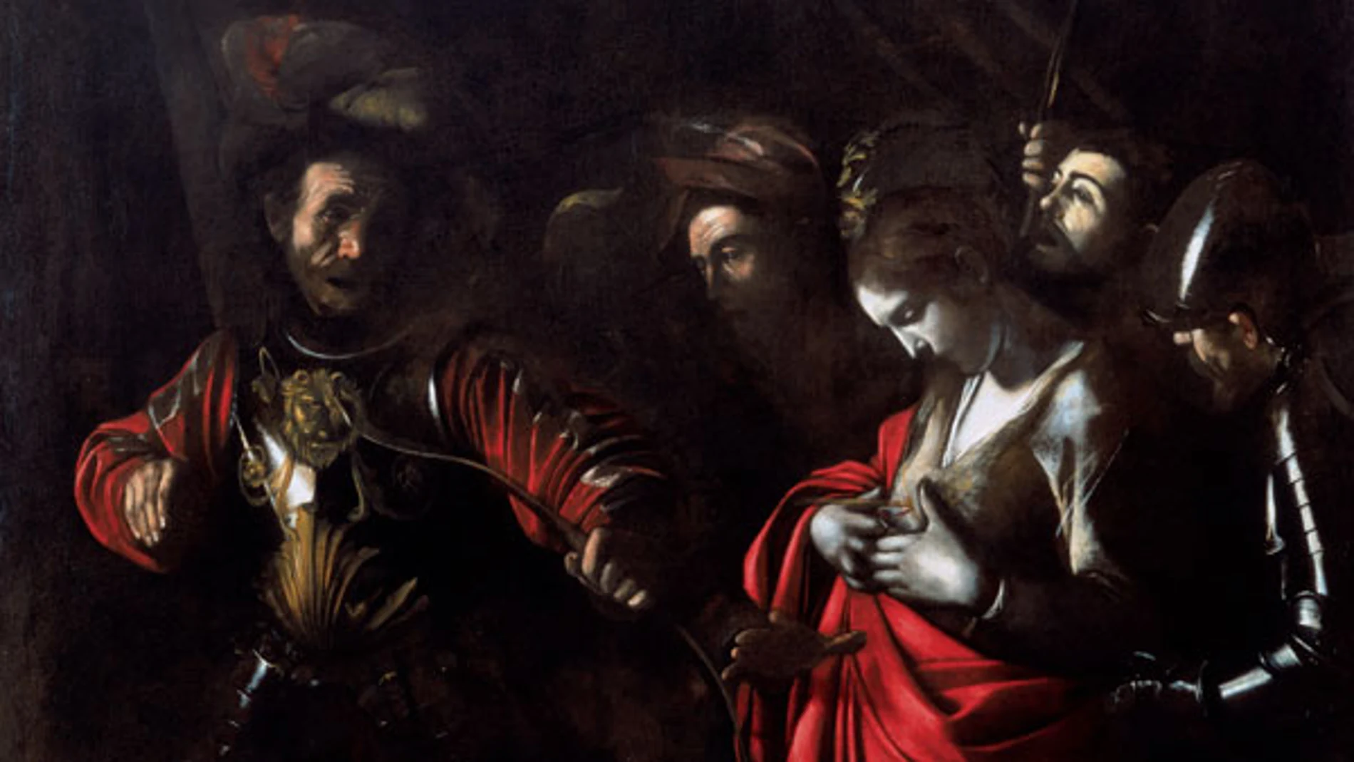 El martirio de Santa Úrsula es una de las últimas pinturas de Caravaggio