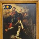 Cuadro 'La imposición de la casulla de San Ildefonso', de autor anónimo, recuperado por la Policía Nacional