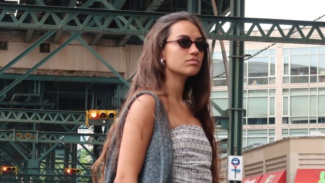 Influencer en Nueva York.