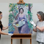 La Diputación de Barcelona presenta una pintura de Lola Anglada desconocida