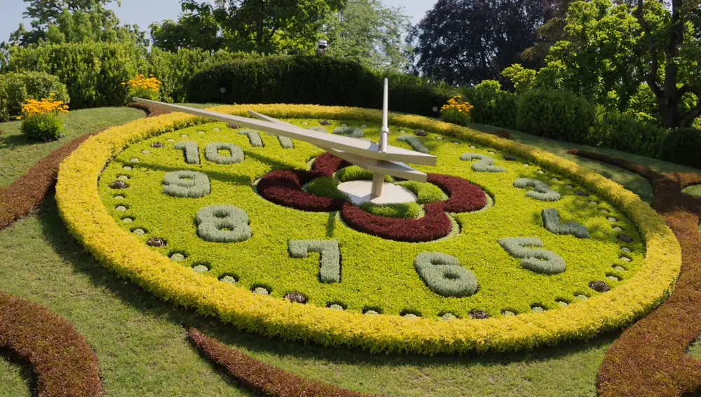 Reloj botánico de Ginebra