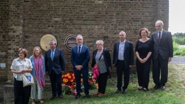  El ministro de Política Territorial y Memoria Democrática, Ángel Víctor Torres, preside el homenaje a las españolas de Ravensbrück