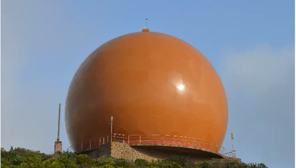 Radomo del EVA 22 de Lanzarote