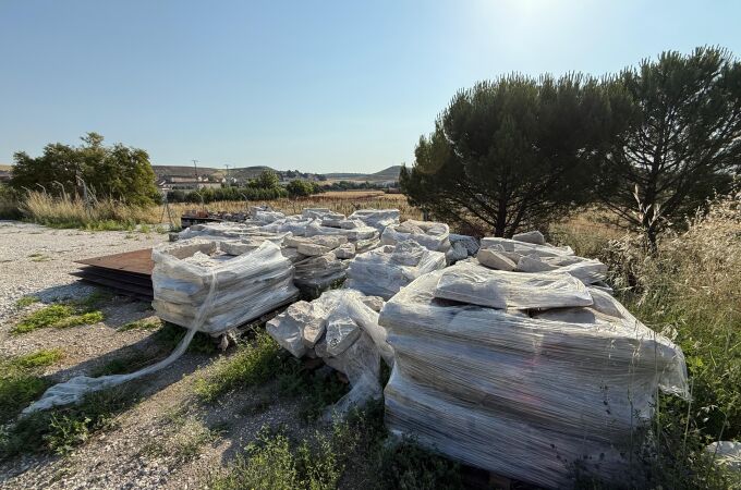 Recuperado el enlosado sustraído del Convento de San Francisco de Cuéllar (Segovia)