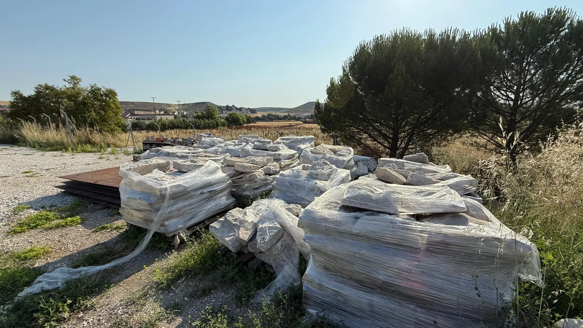 Recuperado el enlosado sustraído del Convento de San Francisco de Cuéllar (Segovia)