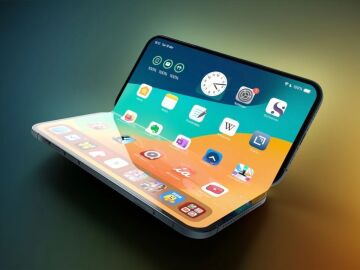 Concepto del iPhone plegable
