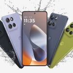 El nuevo motorola moto G100 Pro en sus cuatro acabados disponibles