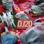 Tributes at Anfield following the death of Diogo Jota