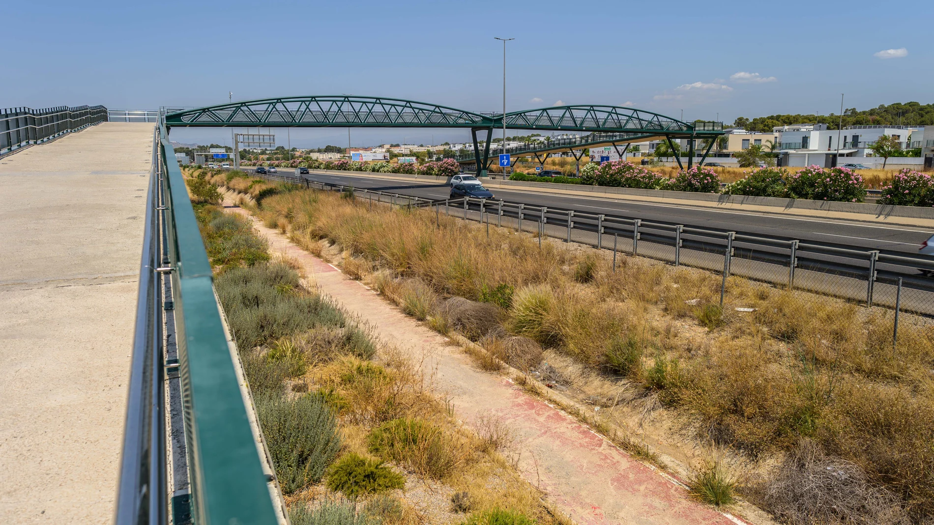 El estado de la pasarela que adjudicó al sucesora de Santos Cerdán