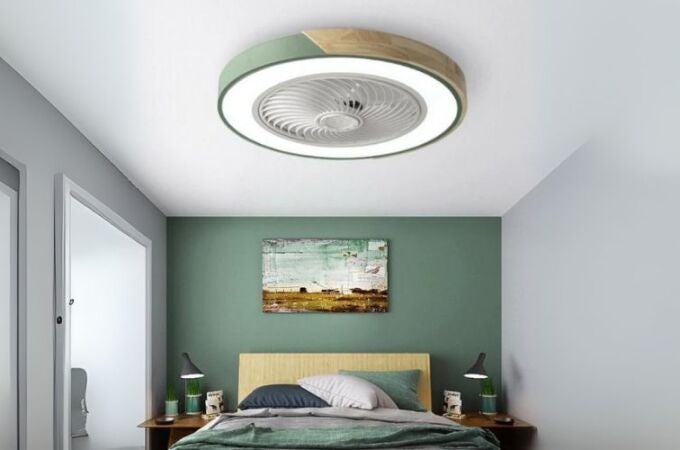 El ventilador que recomiendan los interioristas: Taurus Fresko Invisible por su diseño limpio