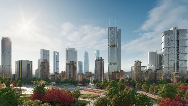 Recreación del skyline del proyecto