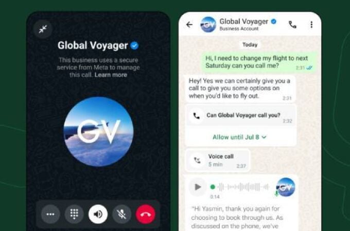 WhatsApp permitirá que las empresas te llamen: así puedes protegerte del spam que llegará.
