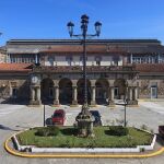 La farola en la estación antes de que comenzasen las obras de la nueva infraestructura. 