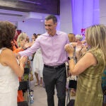 REUNIÓN PEDRO SÁNCHEZ SECRETARIAS Y PORTAVOCES IGUALDAD