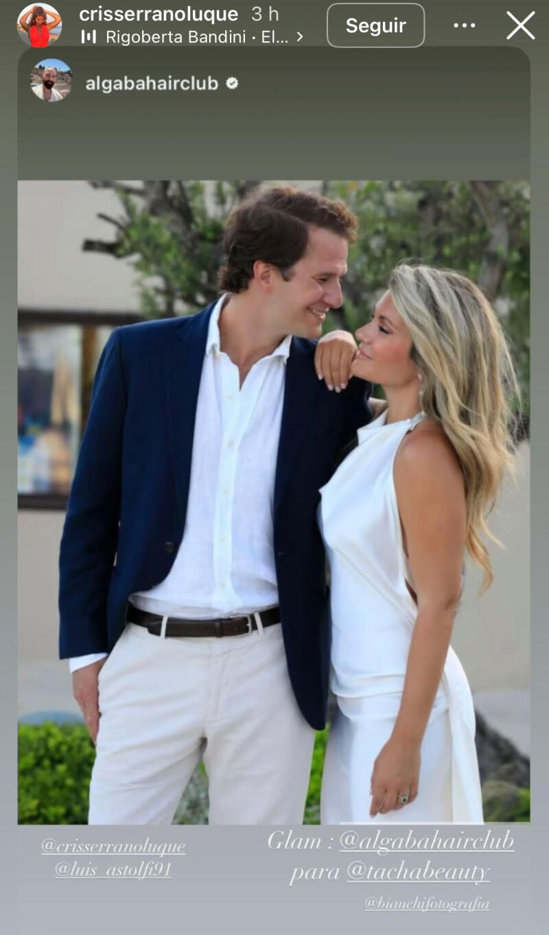 Cristina Serrano y Luis Astolfi Flórez.