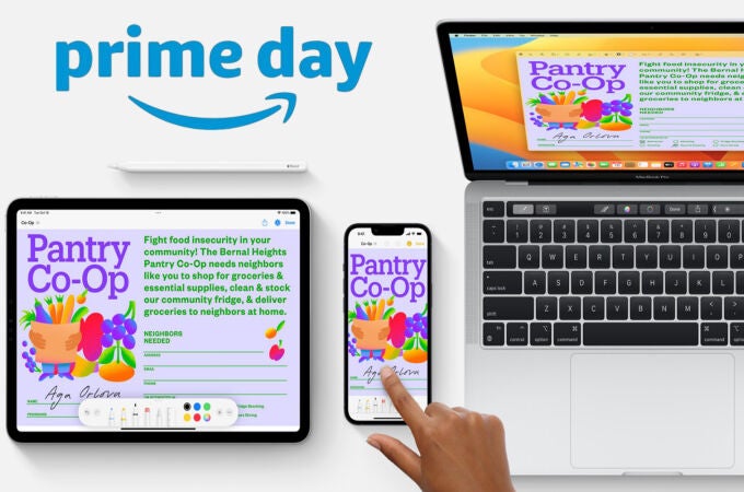 El Prime Day de Amazon es una buena oportunidad para encontrar dispositivos de Apple a mejor precio