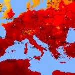 Así se ve el mapa meteorológico de Europa para la semana que viene