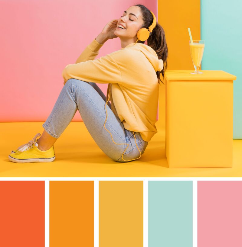 Colores cálidos
