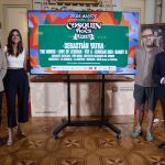  Jesús Julio Carnero presenta el festival junto a la concejal de Turismo, Eventos y Marca Ciudad, Blanca Jiménez, y los representantes de Planeta Desierto, Javier Ajenjo y Francisco Javier Garrido