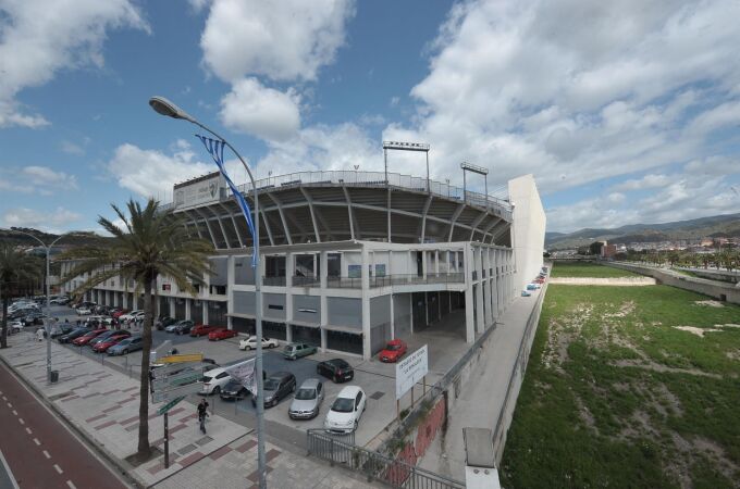 El Estadio de La Rosaleda