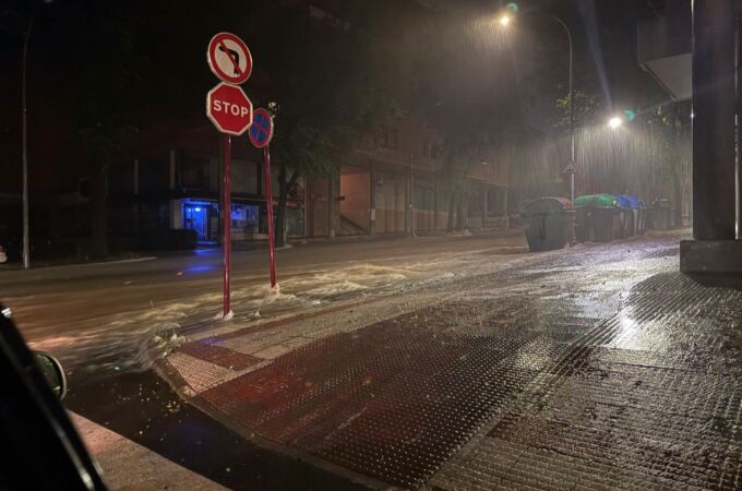 Las tormentas dejan más de un centenar de incidencias en la provincia de Guadalajara.