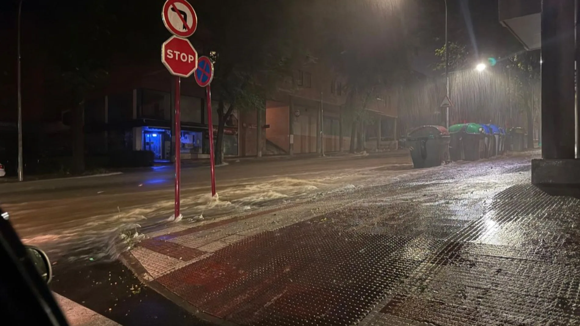 Las tormentas dejan más de un centenar de incidencias en la provincia de Guadalajara.