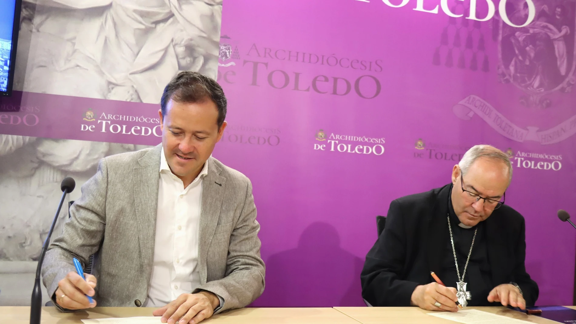 El alcalde destaca la adhesión de la Archidiócesis de Toledo a la candidatura como elemento diferenciador de cualquier otra ciudad