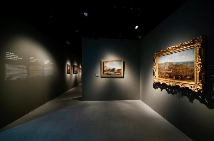 Imagen de la exposición Clásicos y Modernos, una selección de obras maestras de la Colección BBVA. 