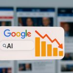 Así está afectando la IA en el Buscador de Google al tráfico de los medios de EE. UU.: caídas de hasta un 40%.