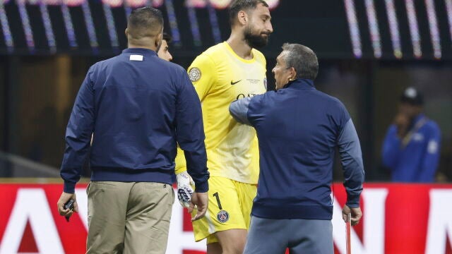 Gianluigi Donnarumma, abatido tras la grave lesión de Musiala