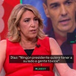 Susana Díaz cree que el PSOE debe hacer un esfuerzo para escuchar "todas las opiniones" dentro del partido