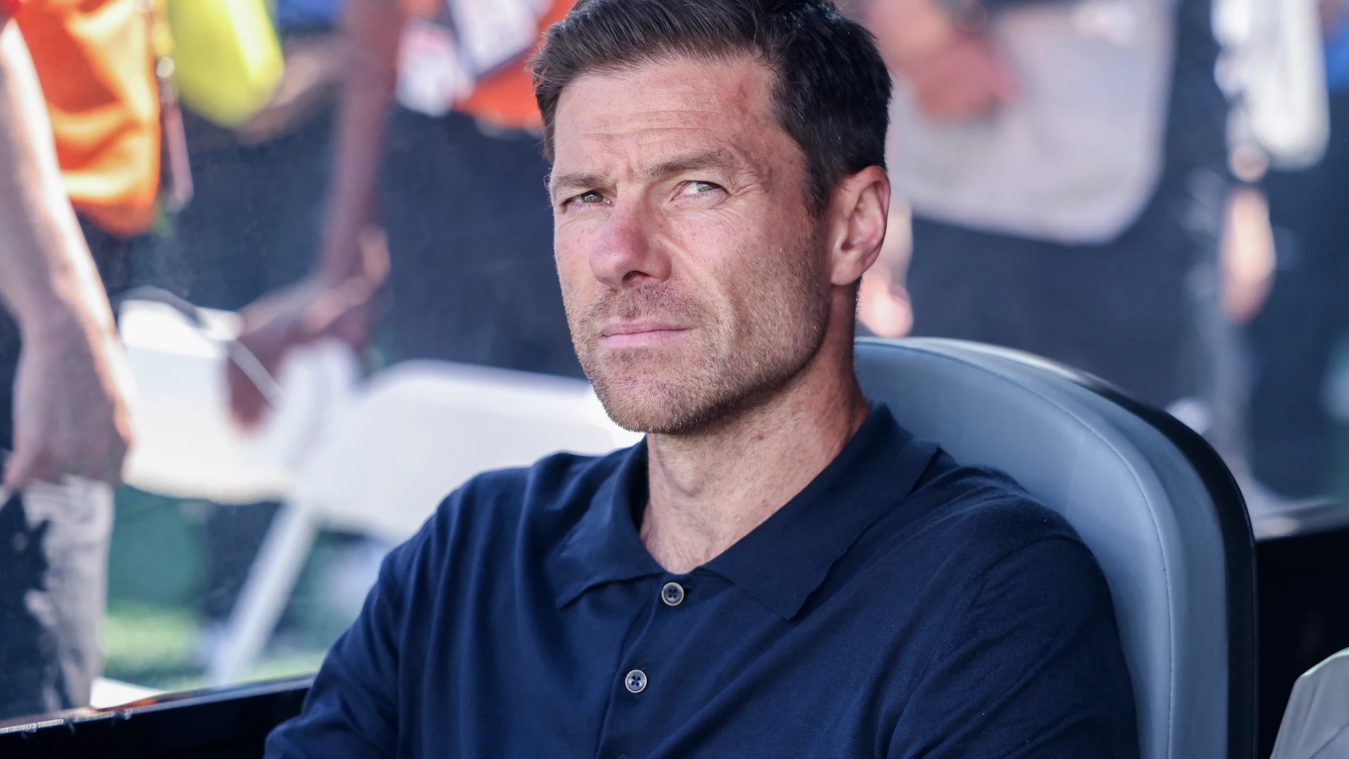 EAST RUTHERFORD (United States), 05/07/2025.- Head coach Xabi Alonso of Real Madrid during the FIFA Club World Cup 2025 match between Real Madrid C. F. v Borussia Dortmund at the MetLife Stadium in East Rutherford, New Jersey, USA, 05 July 2025. (Mundial de Fútbol) EFE/EPA/SARAH YENESEL