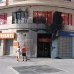 Imagen de la sede del PSPV, situada en la calle Hospital