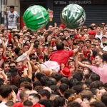 Todo listo para el comienzo de los Sanfermines