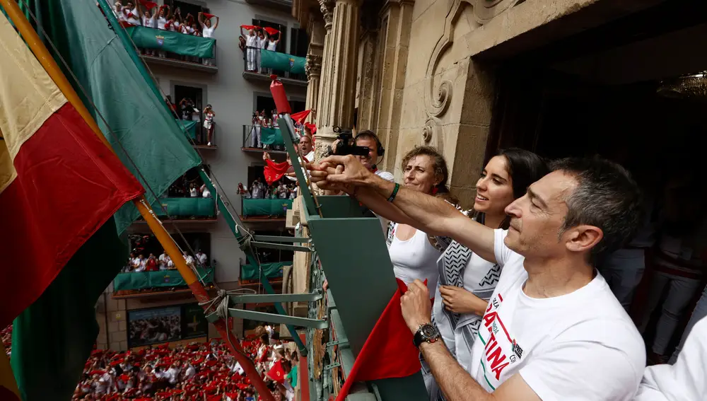 Todo listo para el comienzo de los Sanfermines