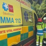 Sucesos.- Un hombre de 46 años herido grave y otro de 25 herido moderado en una colisión frontal en Anchuelo