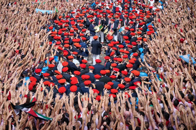 Todo listo para el comienzo de los Sanfermines