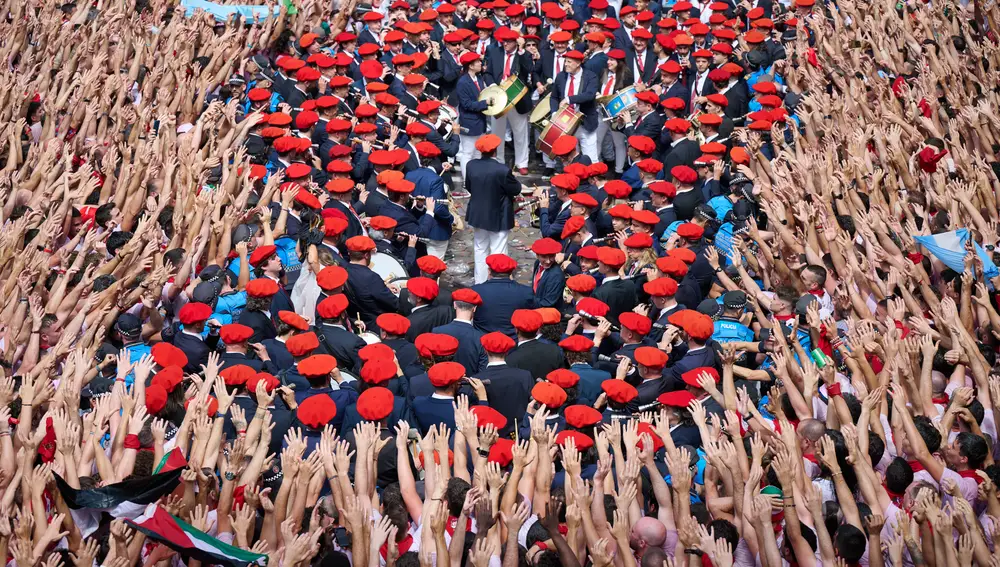 Todo listo para el comienzo de los Sanfermines