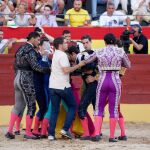 Álvaro Burdiel, con varias costillas rotas y neumotórax