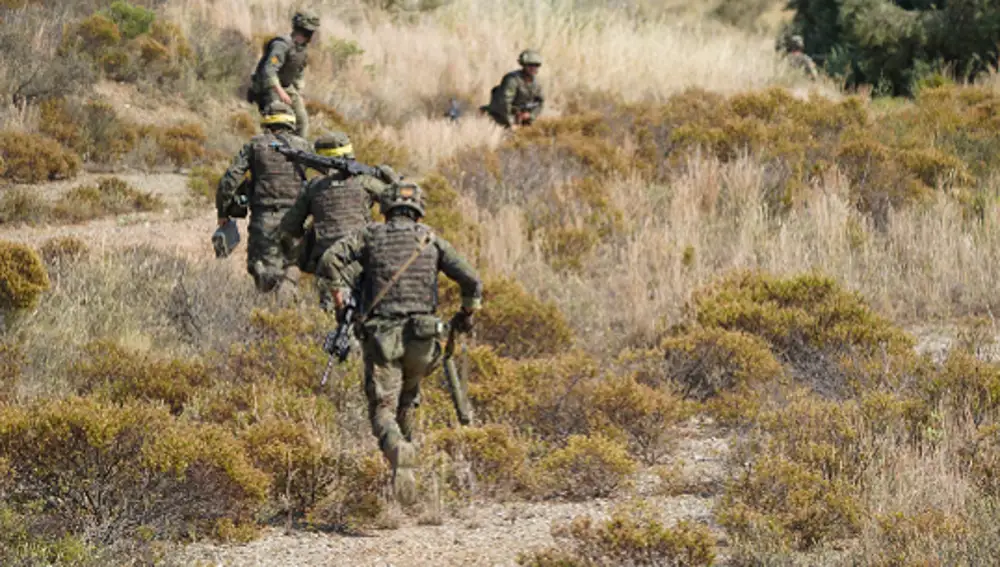 Operaciones de instrucción de las tropas ucranianas