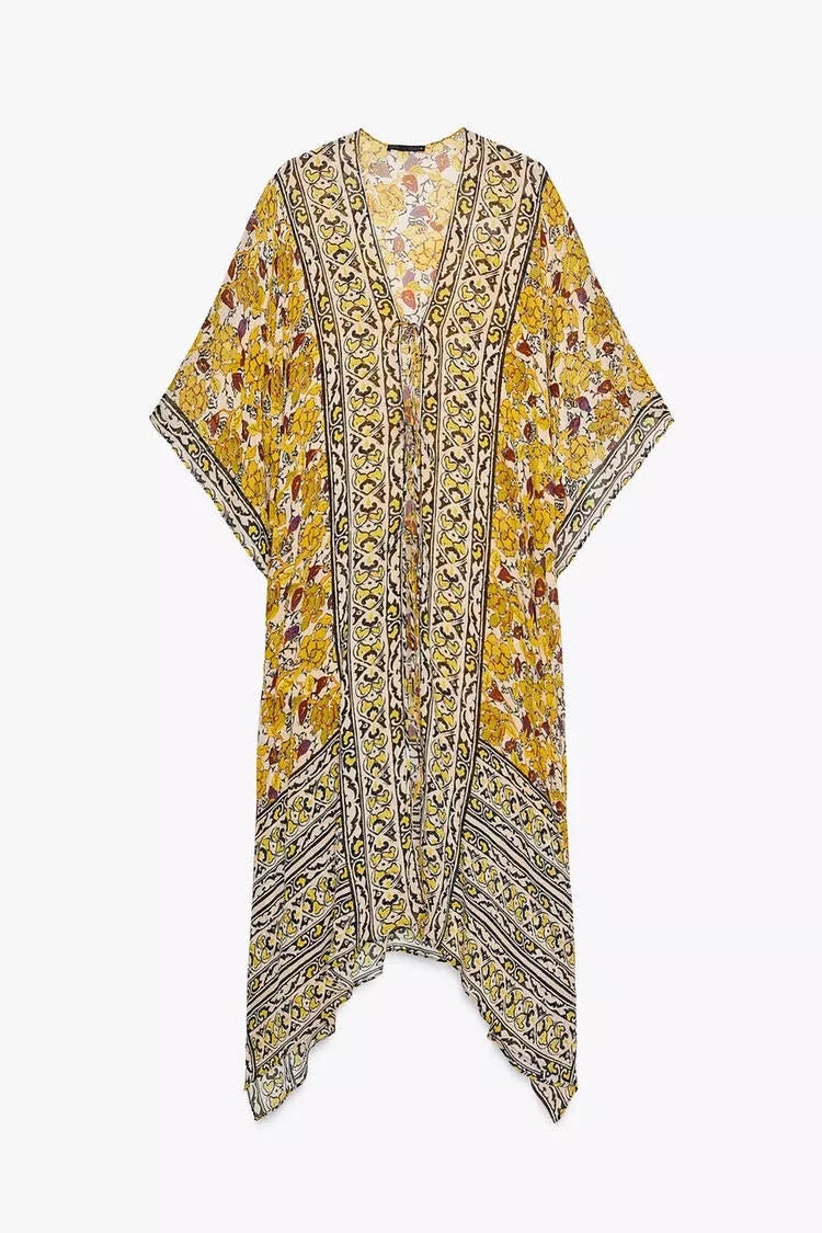 Kimono estampado.