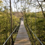 Así es uno de los puentes colgantes más bonitos de Galicia