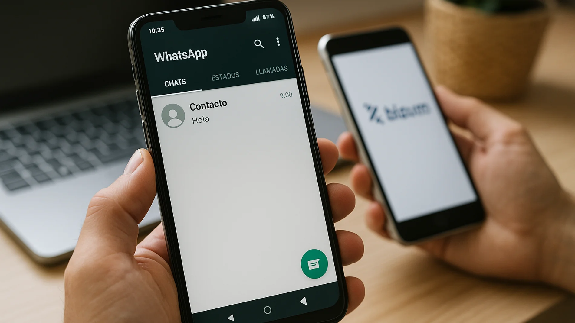 INCIBE alerta: la nueva estafa que usa WhatsApp y Bizum para desplumar a tus contactos.