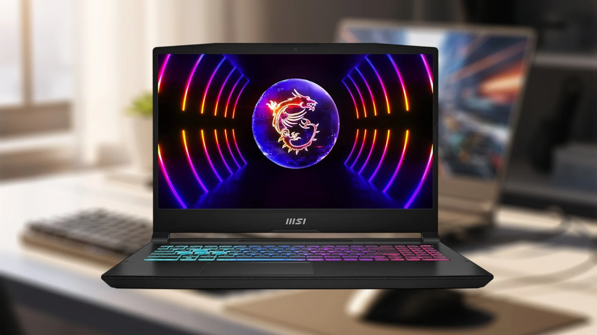 El MSI Katana 15 B13VFK-1855XES viene sin sistema operativo