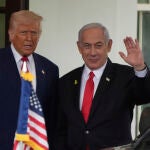 Trump con Netanyahu en una foto de archivo