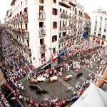 Primer encierro de los Sanfermines 2025