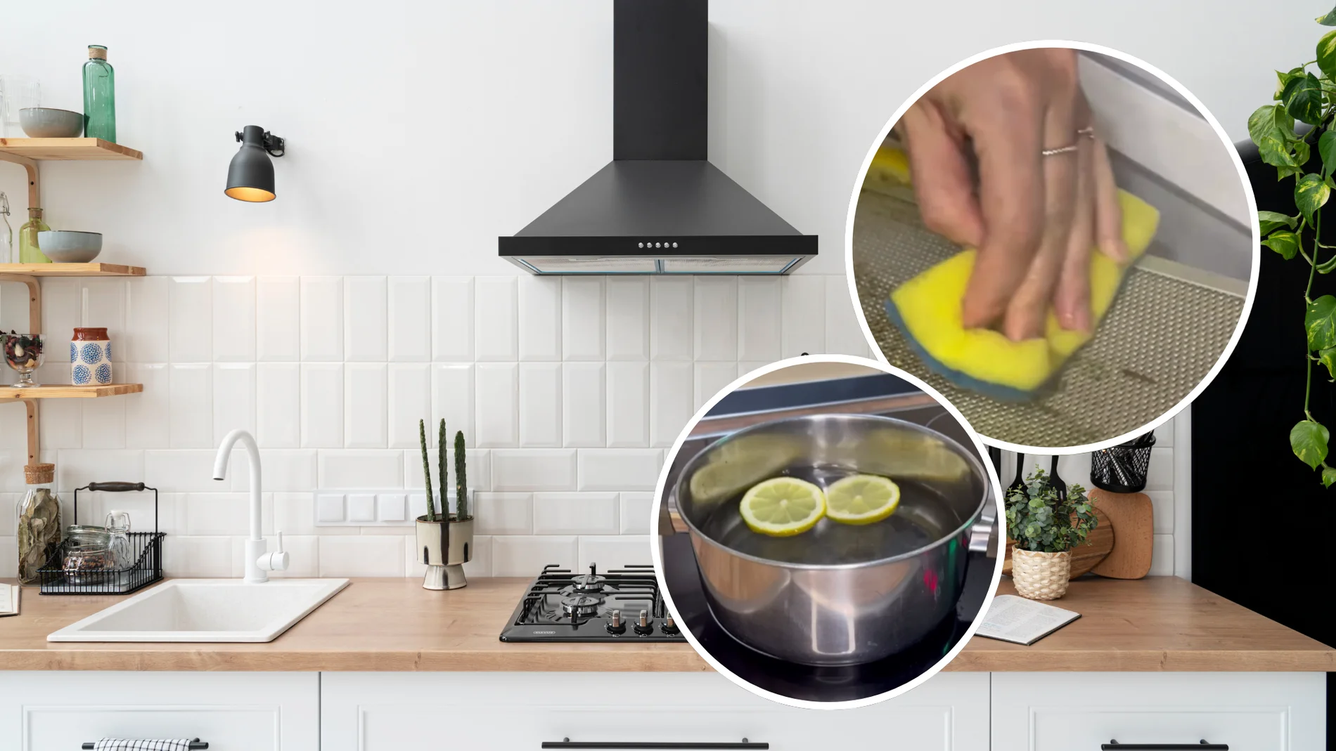 Adiós a la suciedad en la campana de tu cocina: este truco con limón elimina cualquier tipo de grasa