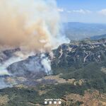 Incendio en el Baix Ebre